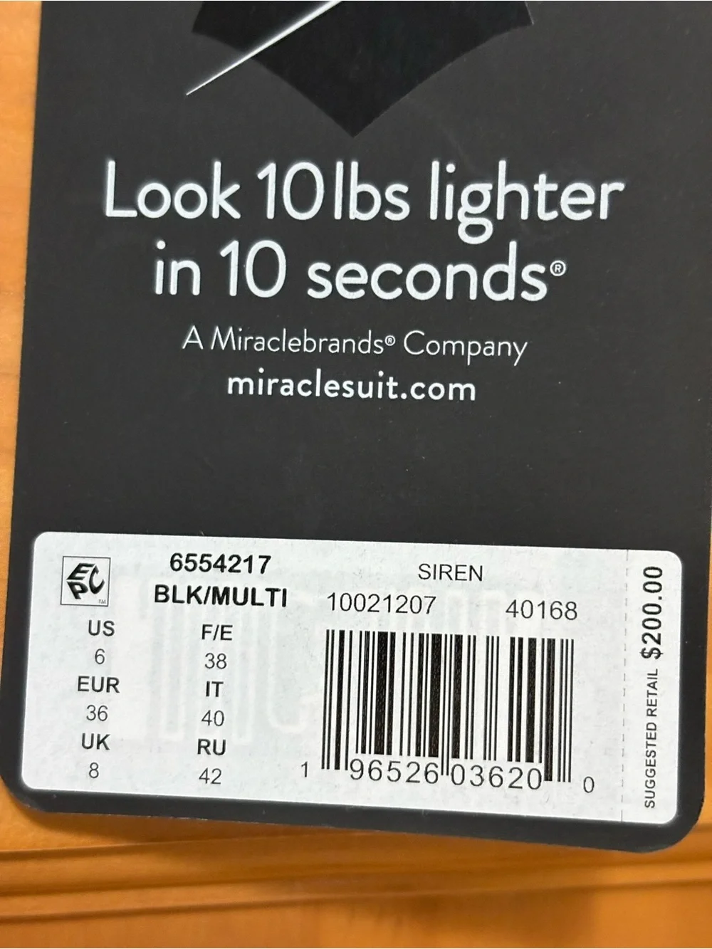 Miraclesuit figure smoothing